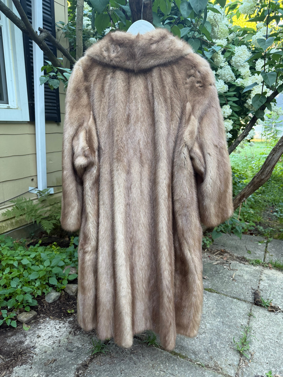Vintage Blonde Mink Coat