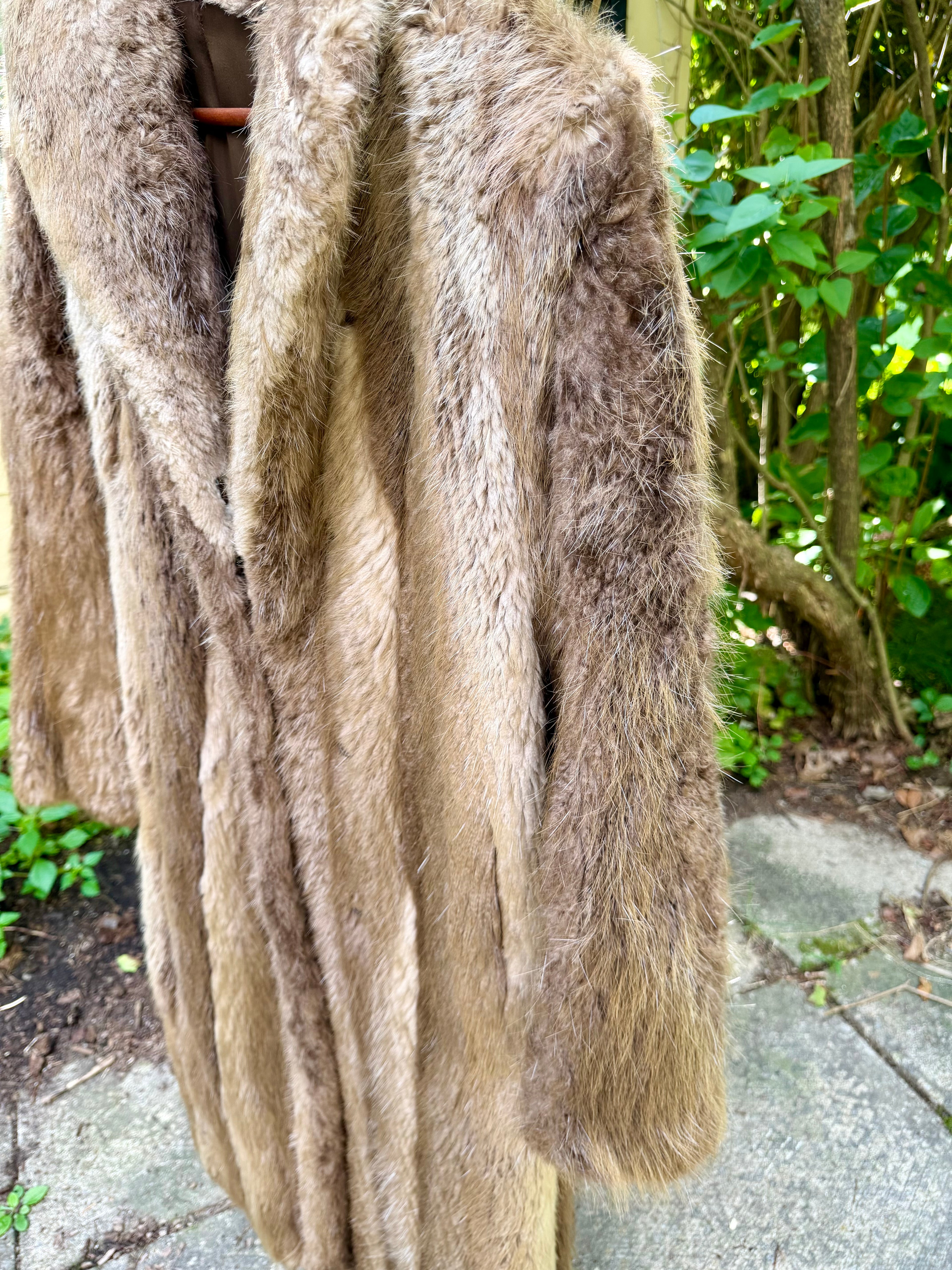 Canadian Beaver Fur Coat