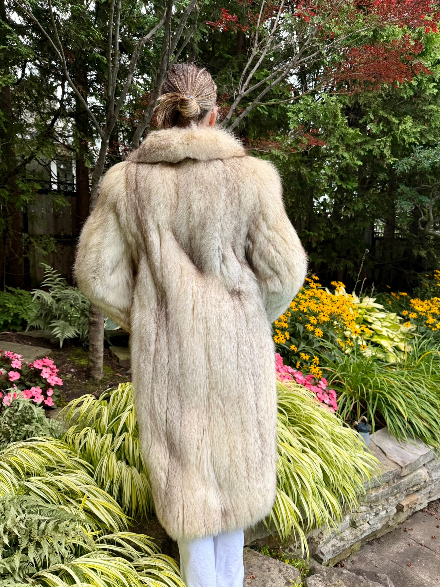 The Champagne Fox Coat