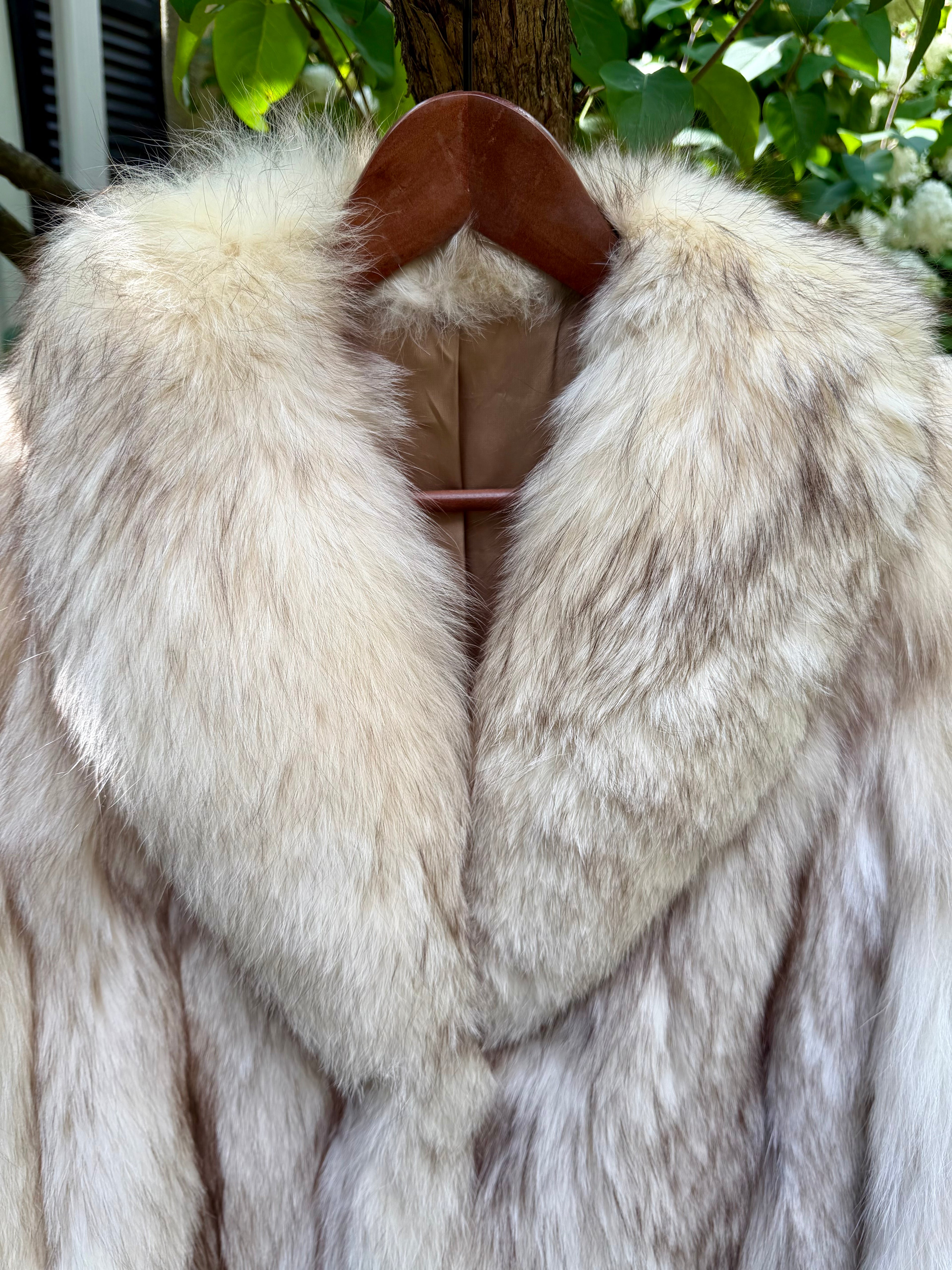 The Champagne Fox Coat