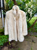 White Mink Short Coat