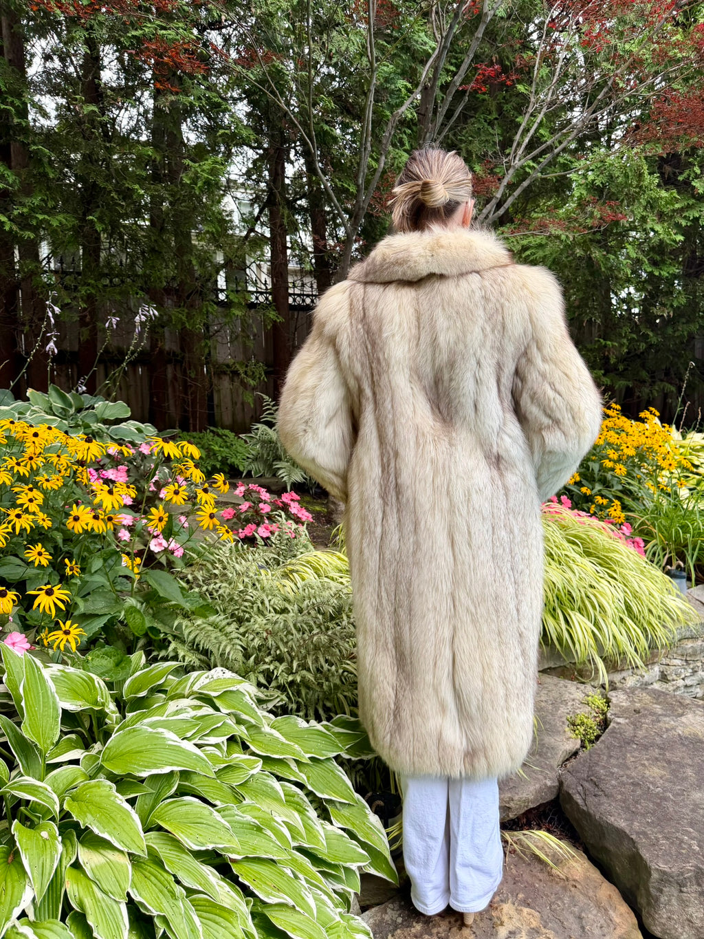 The Champagne Fox Coat
