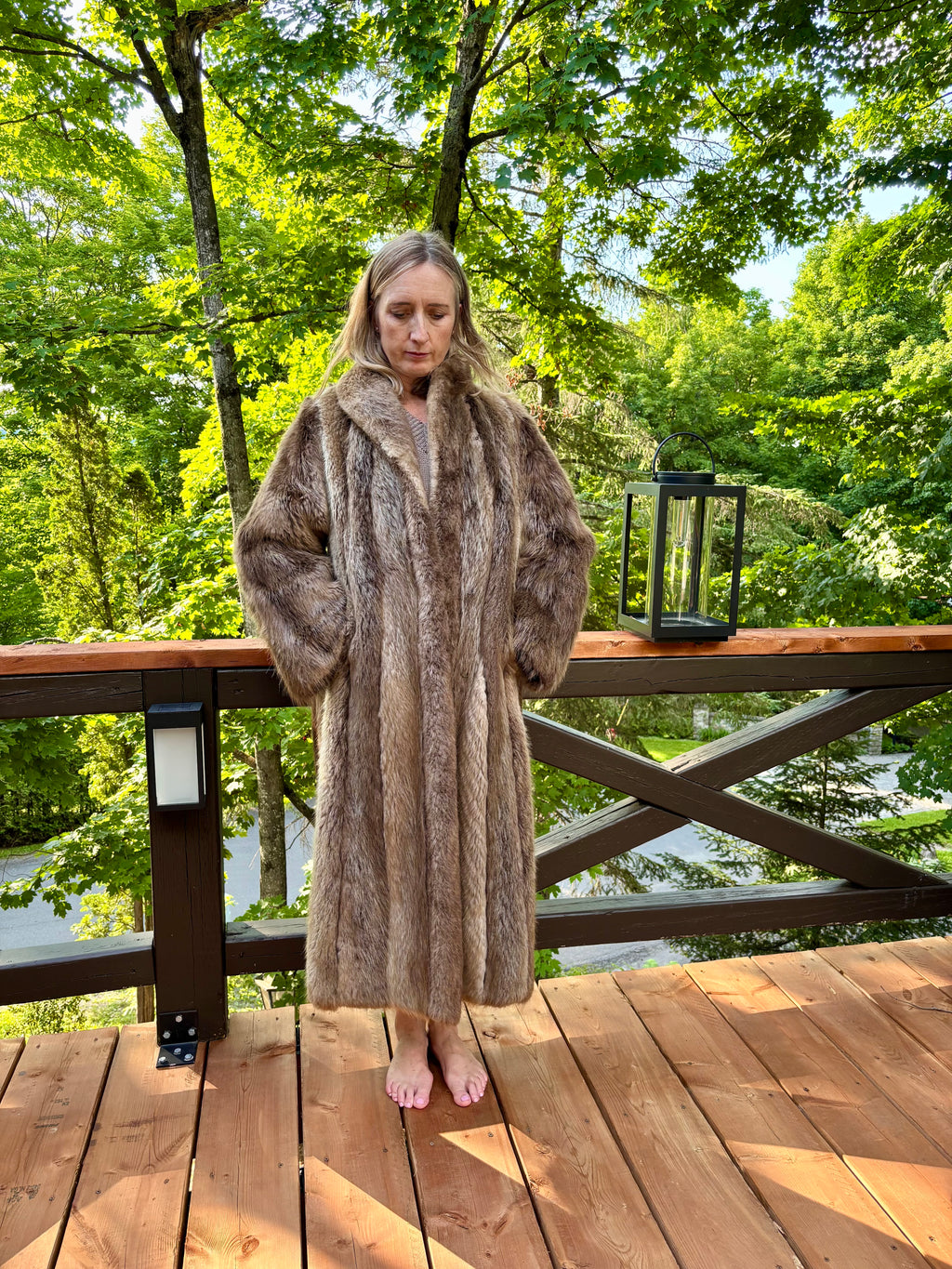 Canadian Beaver Fur Coat