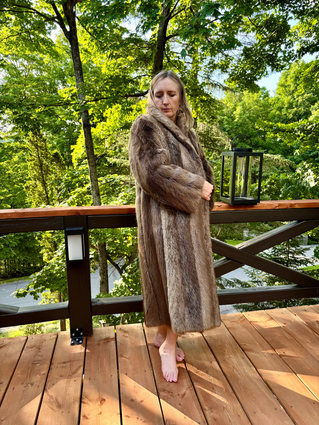 Canadian Beaver Fur Coat