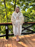Natural Coyote Fur Coat