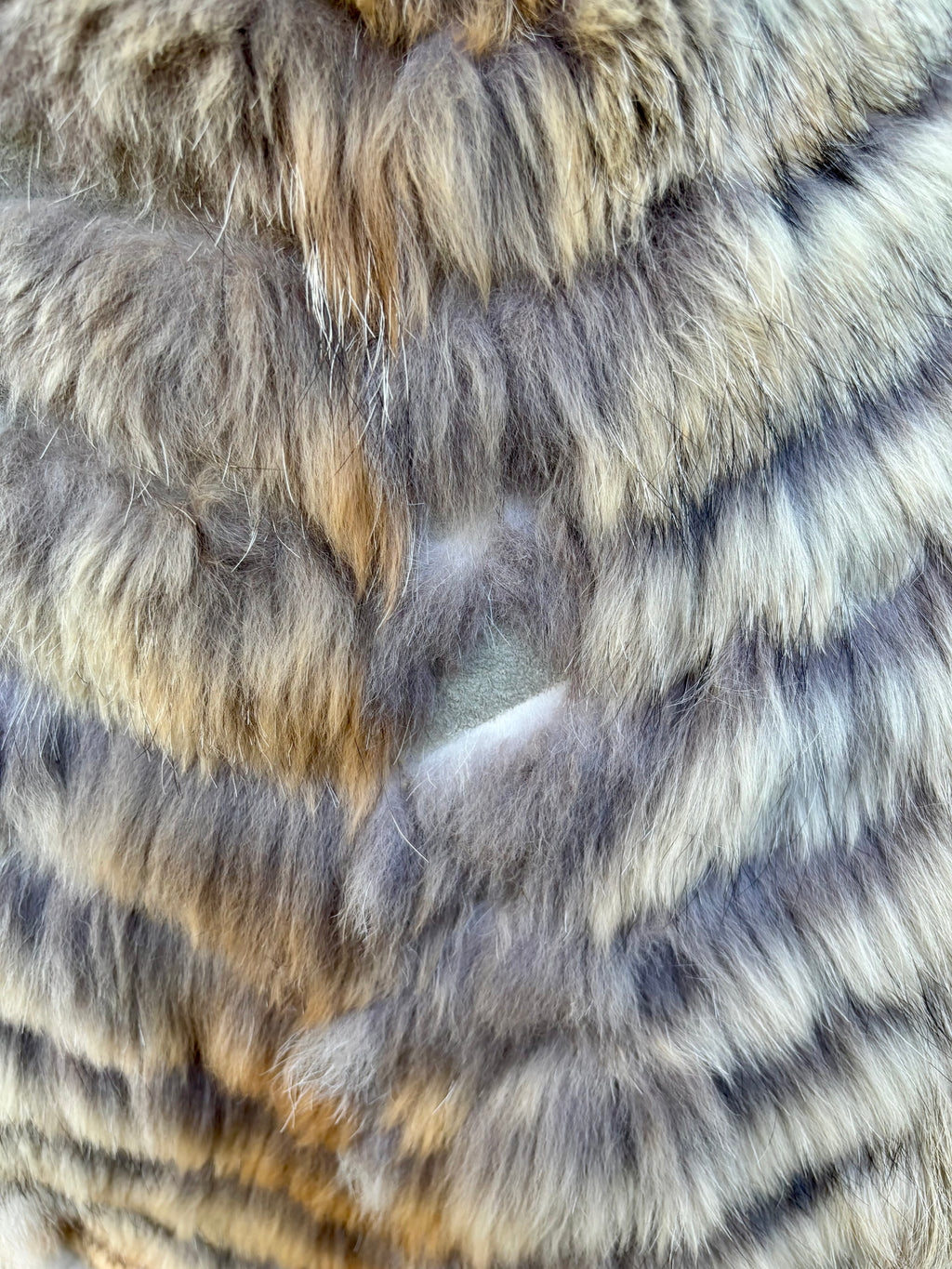 Full-Length Natural Coyote Fur Coat