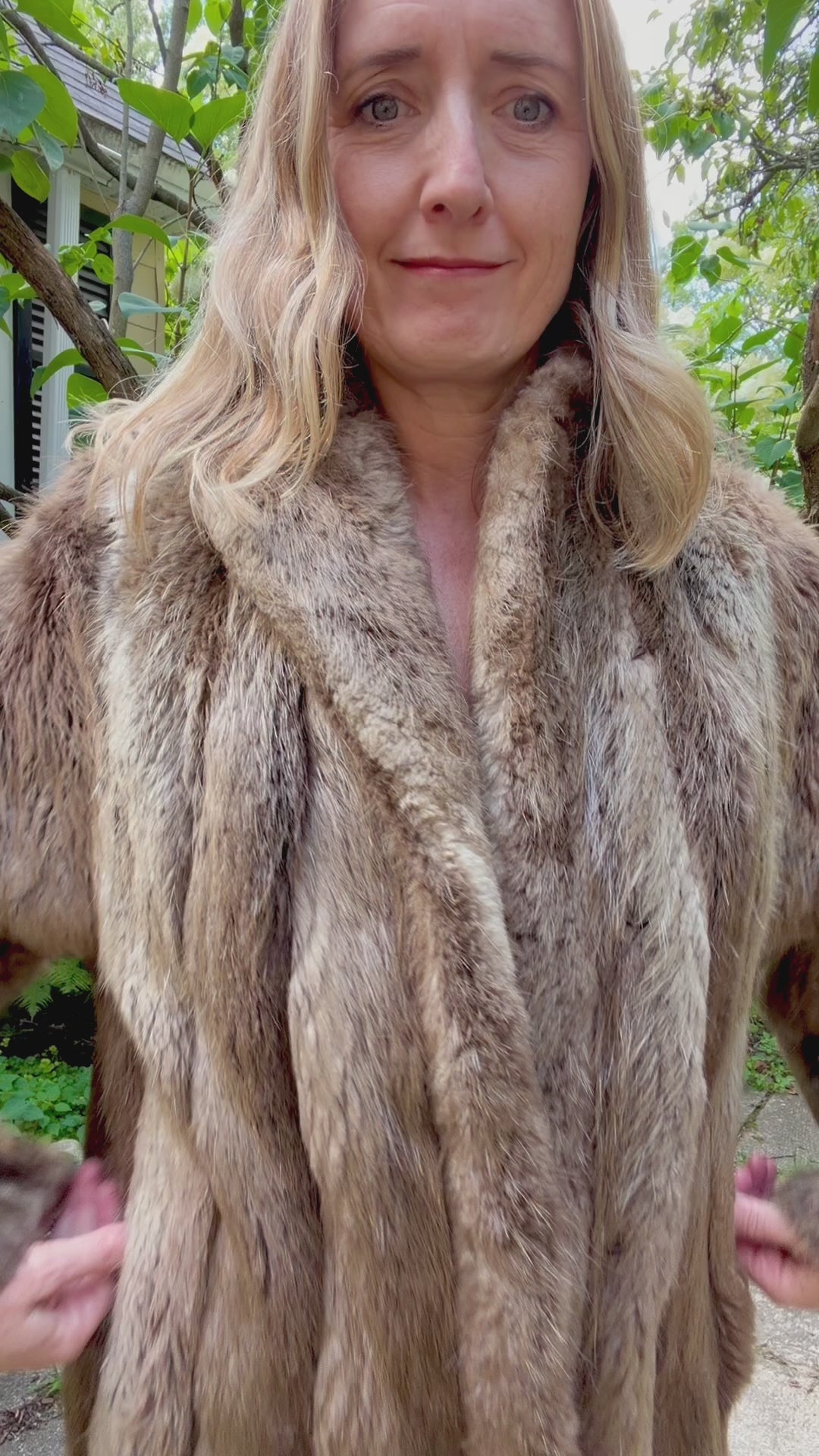 Canadian Beaver Fur Coat