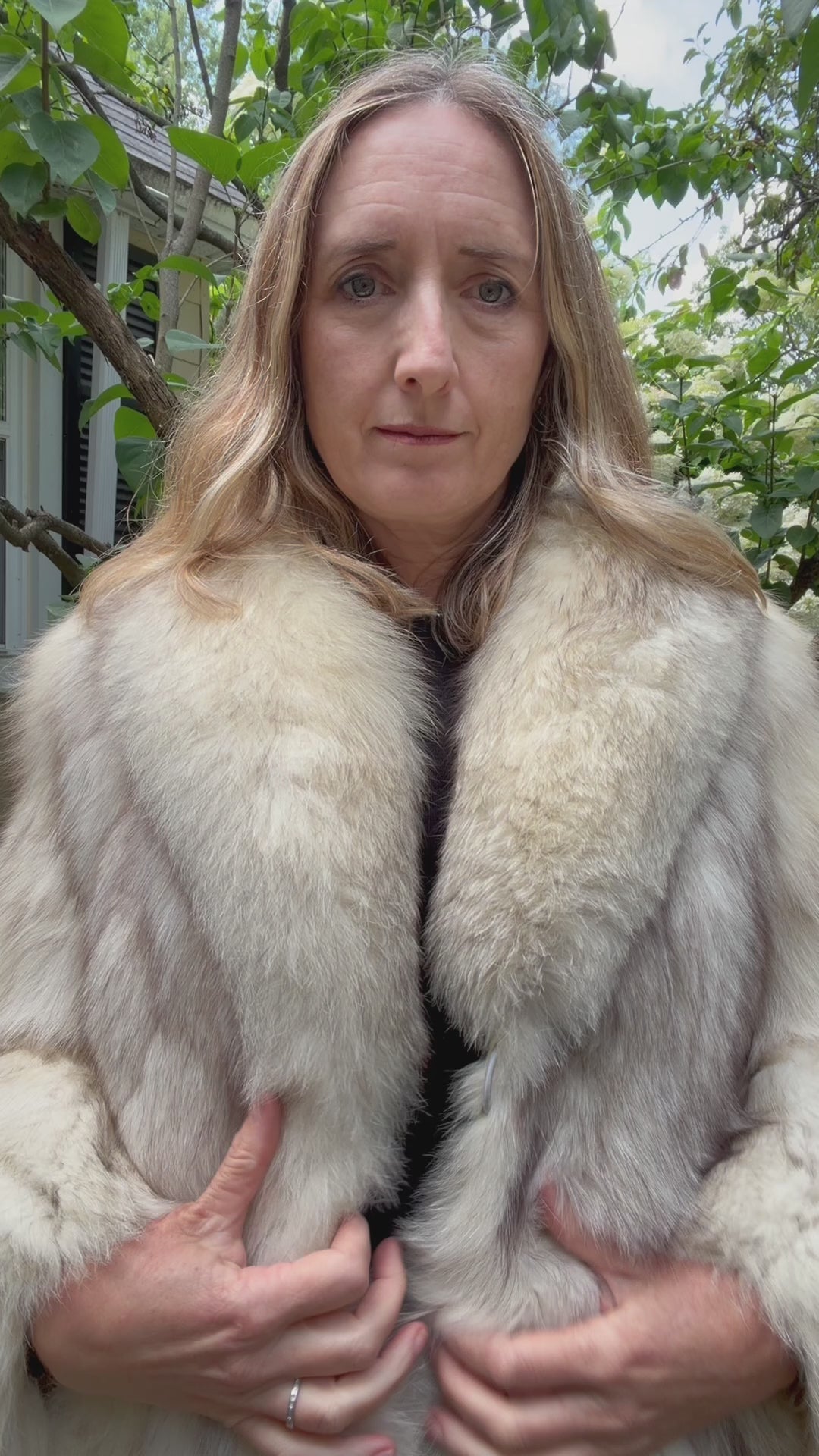 The Champagne Fox Coat